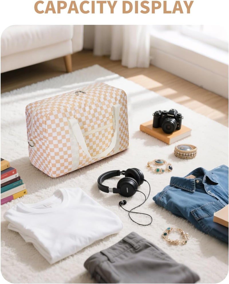Narwey For Spirit Airlines Personal Item Bag 18x14x8 Foldable Travel Duffel Bag Tote Carry on Luggage Duffle Overnight for Women and Men - Image 4